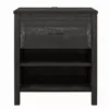 Silverton Black Oak Nightstand With USB Charging -COSCO Store 810569984 5