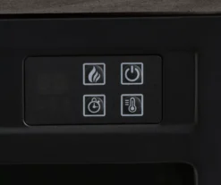 54" Gray Electric Fireplace Console -COSCO Store 810570726 3