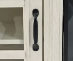 60" White 2-Tone Electric Fireplace Console -COSCO Store 810570730 5