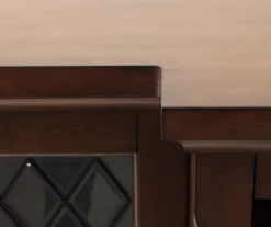 66" Heirloom Cherry Electric Fireplace Console -COSCO Store 810570830 2