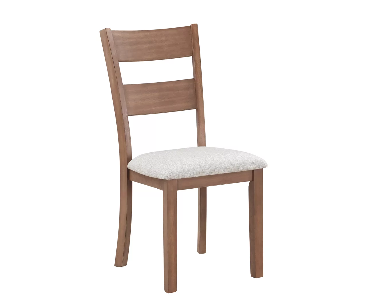 Marley Light Walnut Upholstered Dining Chairs, 2-Pack 4 Marley Light Walnut Upholstered Dining Chairs, 2-Pack - Image 2