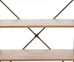 Medium Mango Open 4-Shelf Bookcase -COSCO Store 810583046 3