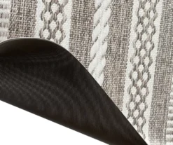 Gray & White Geo Stripe PVC Desk Mat, (34" X 47") -COSCO Store 810586481 2