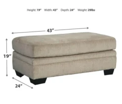 Signature Design By Ashley Dorsten Ottoman -COSCO Store 810587405 4