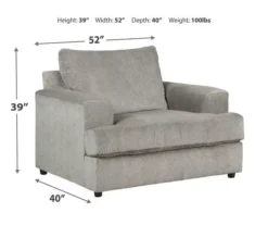 Signature Design By Ashley Soletren Oversized Armchair -COSCO Store 810587413 21