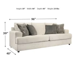 Soletren Stone Queen Sleeper Sofa -COSCO Store 810587415 8 1