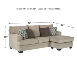 Signature Design By Ashley Dorsten Sofa Chaise 29 Signature Design By Ashley Dorsten Sofa Chaise -COSCO Store 810587467 7