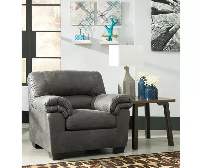 Signature Design By Ashley Bladen Faux Leather Armchair 5 Signature Design By Ashley Bladen Faux Leather Armchair - Image 3