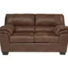 Bladen Coffee Faux Leather Loveseat -COSCO Store 810587478 1