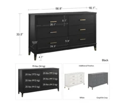 CosmoLiving Westerleigh 6-Drawer Dresser 26 CosmoLiving Westerleigh 6-Drawer Dresser -COSCO Store 810589232 1