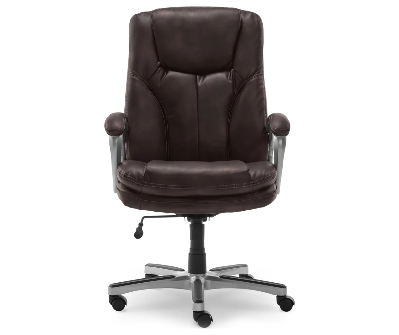 Benton Brown Big & Tall Faux Leather Executive Office Chair 3 Benton Brown Big & Tall Faux Leather Executive Office Chair