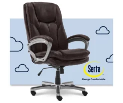 Benton Brown Big & Tall Faux Leather Executive Office Chair 13 Benton Brown Big & Tall Faux Leather Executive Office Chair -COSCO Store 810590314 6