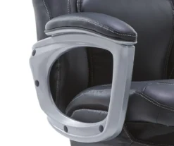 Delvin Black Bonded Leather Office Chair -COSCO Store 810590317 A0 7