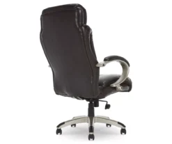 Dayton Dark Brown Big & Tall Bonded Leather Office Chair -COSCO Store 810590372 5