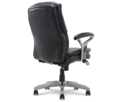 Anniston Black Bonded Leather Office Chair -COSCO Store 810590373 5