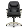 Claremont Black Bonded Leather Office Chair