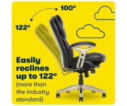 Claremont Black Bonded Leather Office Chair -COSCO Store 810590374 8