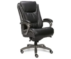 Baxter Black Big & Tall Bonded Leather Office Chair 13 Baxter Black Big & Tall Bonded Leather Office Chair -COSCO Store 810590377 4