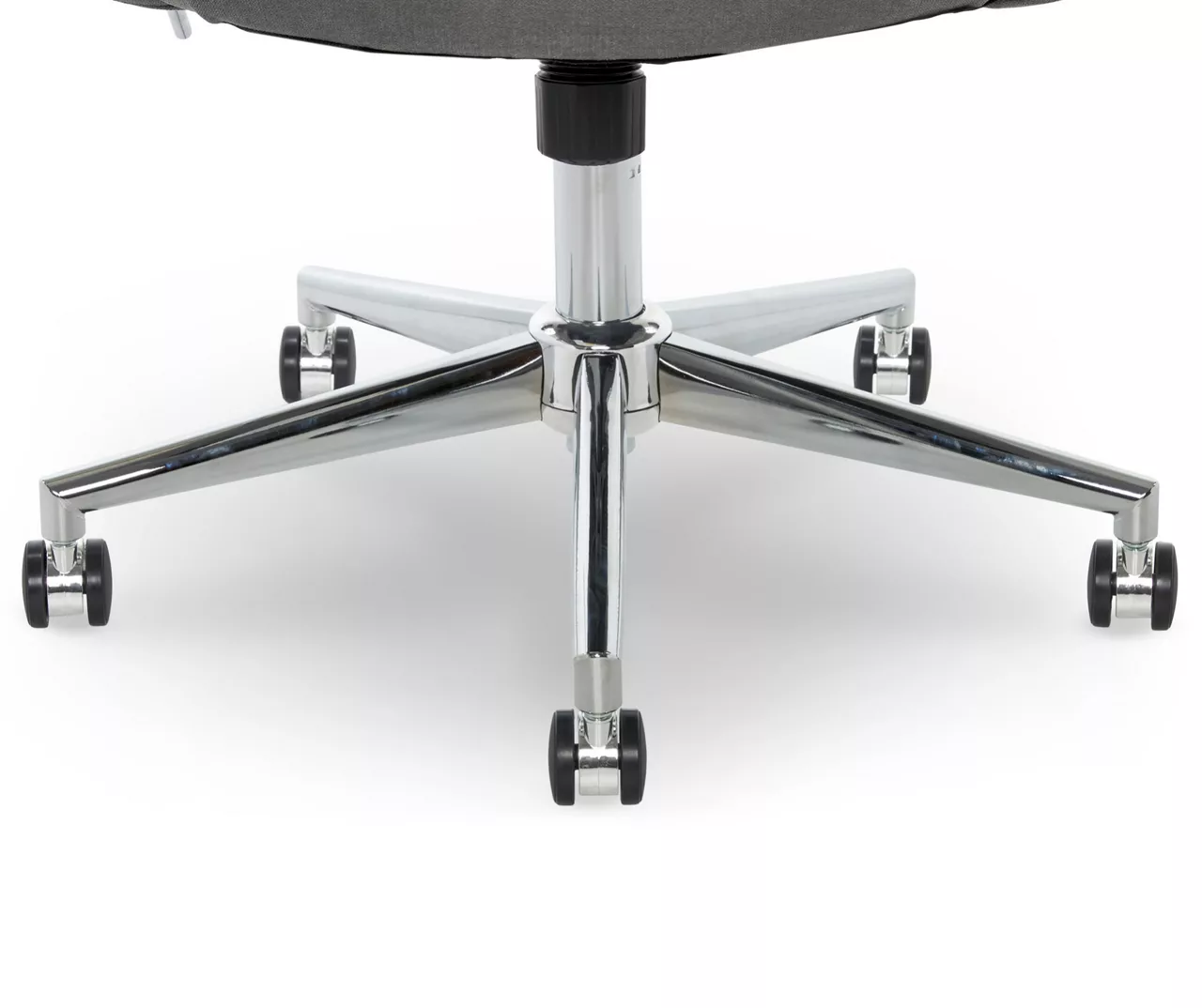 Valetta Gray Microfiber Office Chair 6 Valetta Gray Microfiber Office Chair - Image 5