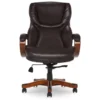 Conway Dark Brown Big & Tall Bonded Leather Office Chair 2 Conway Dark Brown Big & Tall Bonded Leather Office Chair -COSCO Store 810590381 3