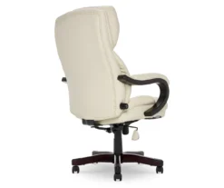 Conway Ivory Big & Tall Bonded Leather Office Chair -COSCO Store 810590382 5