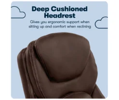 Claremont Chestnut Brown Bonded Leather Office Chair -COSCO Store 810590393 10