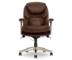 Serta Claremont Bonded Leather Office Chair -COSCO Store 810590393 3 1