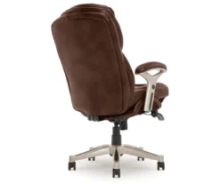 Claremont Chestnut Brown Bonded Leather Office Chair -COSCO Store 810590393 5