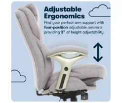 Serta Claremont Fabric Office Chair -COSCO Store 810590395 11