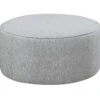 Waltham Wickham Gray Ottoman
