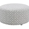 Anderson Gray Lattice Ottoman -COSCO Store 810590544