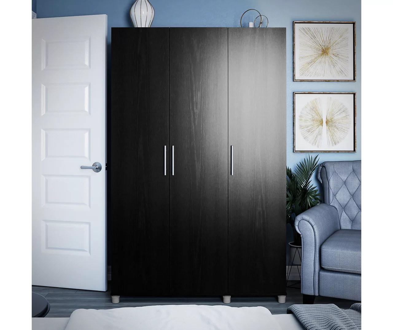 Systembuild Colwyn 3-Door Storage Wardrobe 19 Systembuild Colwyn 3-Door Storage Wardrobe - Image 17