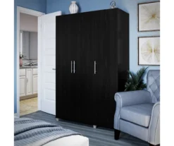 Systembuild Colwyn 3-Door Storage Wardrobe 37 Systembuild Colwyn 3-Door Storage Wardrobe -COSCO Store 810591237 2