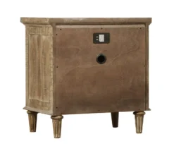 Windham 2-Drawer Nightstand With USB Charging -COSCO Store 810591521 5