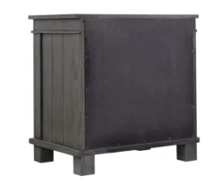 Topeka Warm Gray 3-Drawer Nightstand With USB Charging -COSCO Store 810591526 6