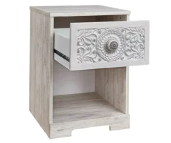 Paxberry Whitewash Nightstand -COSCO Store 810591797 3