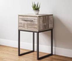 Neilsville Whitewash Nightstand -COSCO Store 810591828 8 1