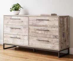 Neilsville Whitewash 6-Drawer Dresser -COSCO Store 810591829 8
