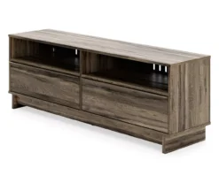 59" Shallifer Brown TV Stand -COSCO Store 810592173 1