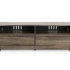 59" Shallifer Brown TV Stand -COSCO Store 810592173 7
