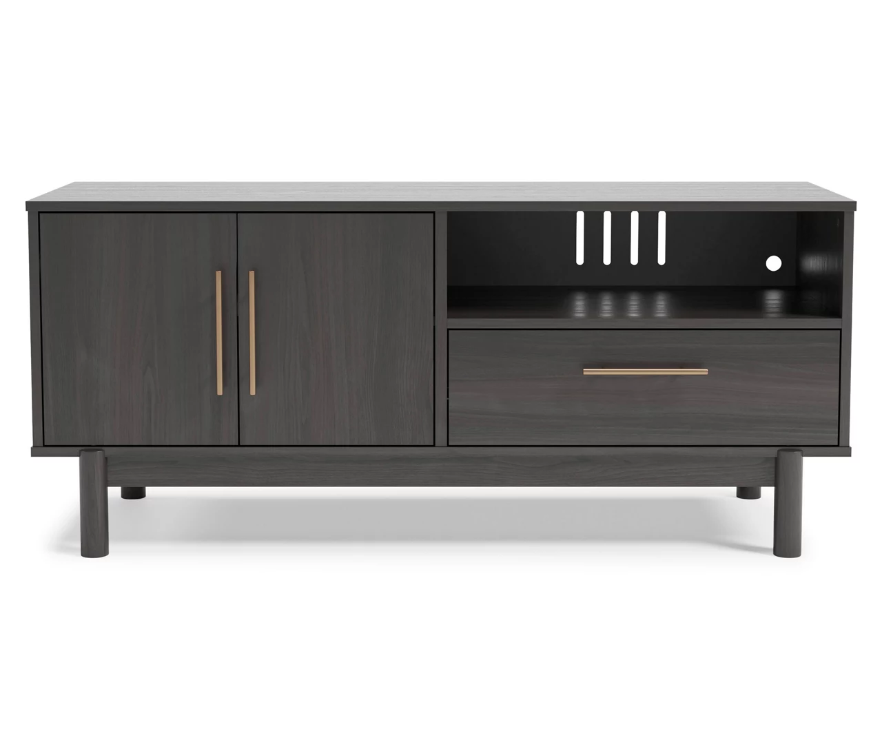 59" Brymont Dark Gray TV Stand 3 59" Brymont Dark Gray TV Stand