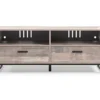 59" Neilsville Multi-Gray TV Stand -COSCO Store 810592177 6