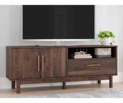 59" Calverson Mocha TV Stand -COSCO Store 810592178 8