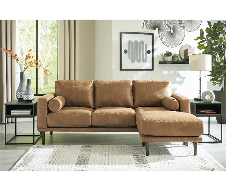 Signature Design By Ashley Arroyo Faux Leather Sofa Chaise 8 Signature Design By Ashley Arroyo Faux Leather Sofa Chaise - Image 6