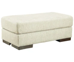 Caretti Parchment Ottoman -COSCO Store 810594578 2