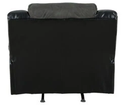 Earhart Slate Faux Leather Rocker Recliner -COSCO Store 810594581 3 1