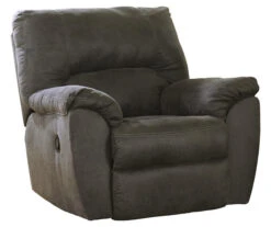 Tambo Pewter Faux Leather Rocker Recliner 17 Tambo Pewter Faux Leather Rocker Recliner -COSCO Store 810594596 8
