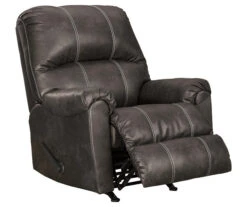 Kincord Midnight Faux Leather Rocker Recliner -COSCO Store 810594617 4