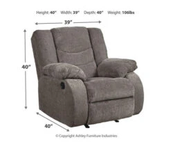 Tulen Gray Rocker Recliner -COSCO Store 810594621 4