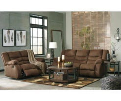 Tulen Chocolate Reclining Sofa -COSCO Store 810594622 810594623 3